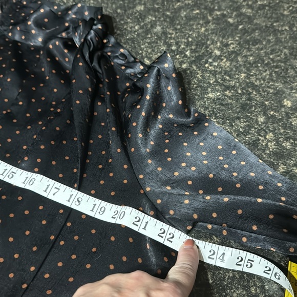 WORTHINGTON™️ Women's Size LP Black 'ADDY' High Neck Bow Blouse - Picture 13 of 15